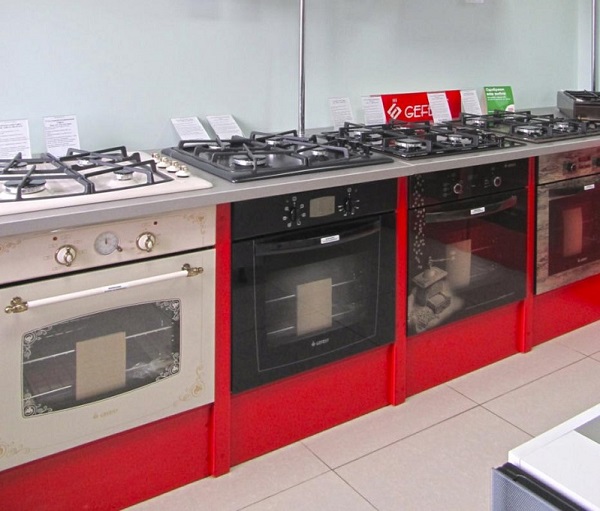 Вибір газових плит